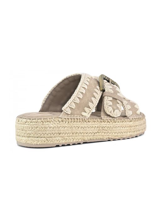 JUTE SANDAL MOU | MU.SW641003APINK SAND